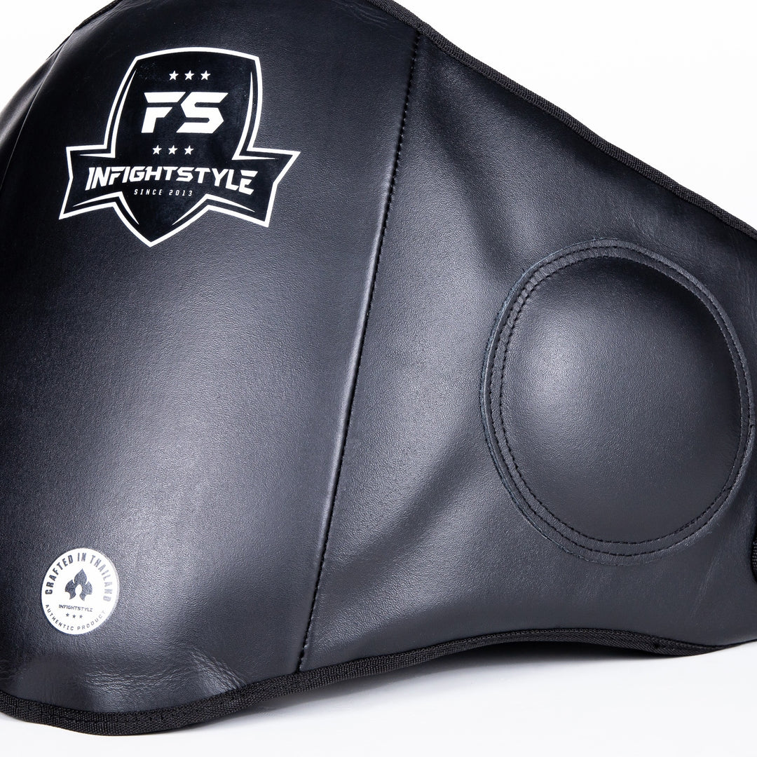 FS Belly Pad Black Leather