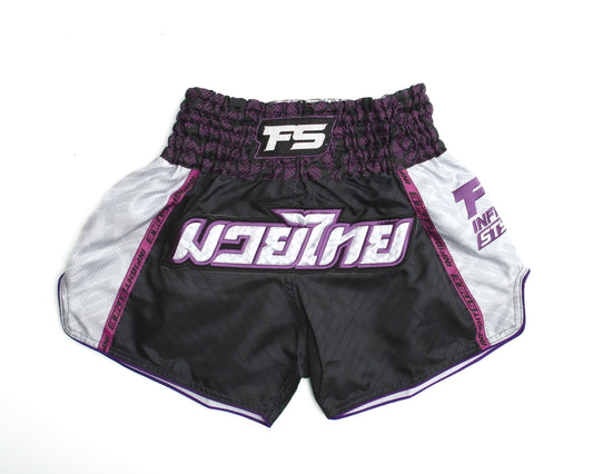 FS Icon Muay Thai Shorts Purple