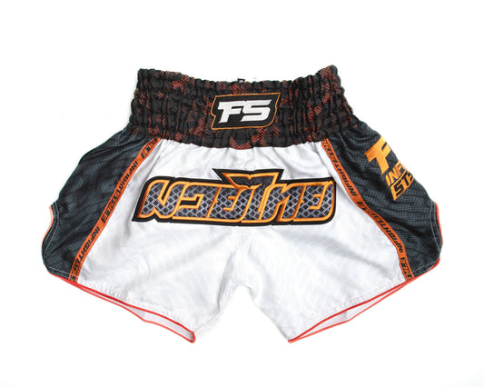 FS Icon Muay Thai Shorts Orange