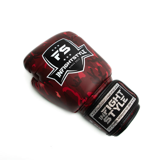 IFS Junior Boxing Glove Red Camo
