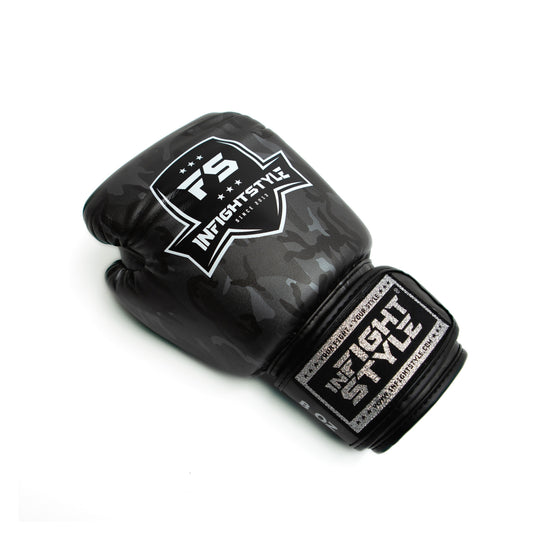 IFS Junior Boxing Glove Black Camo