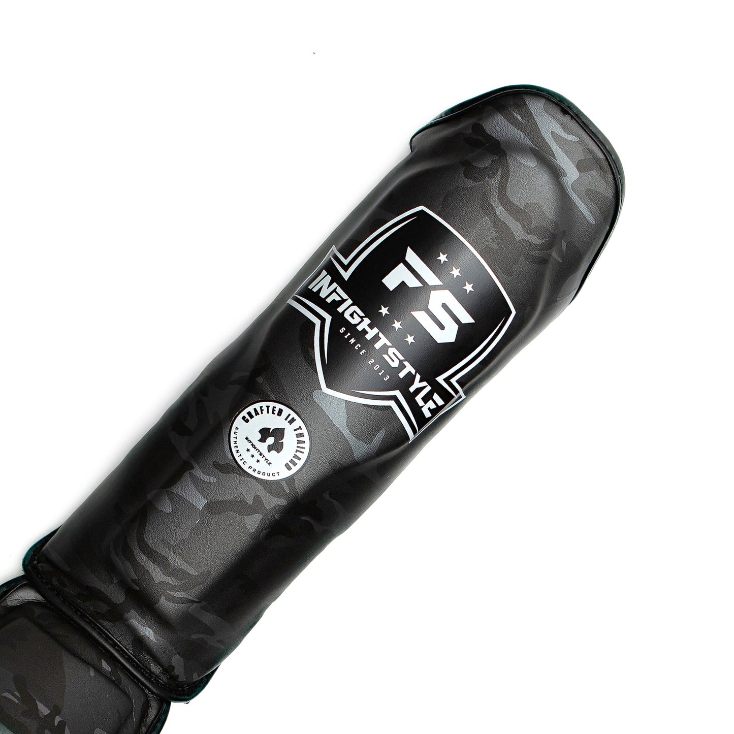 IFS Junior Shin Guard - Black Camo