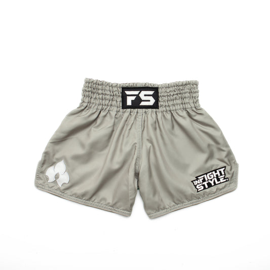 FS - Utility Muay Thai Shorts - Eggshell
