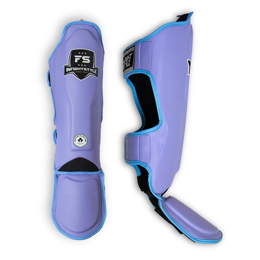 IFS Classic Shin Guard - Purple & Blue