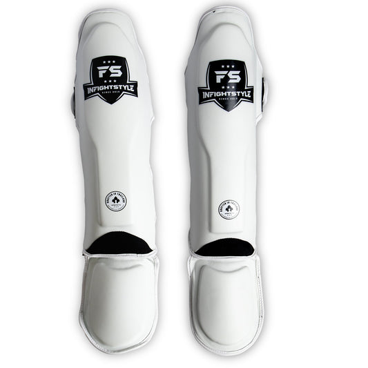 IFS Classic Shin Guard - White