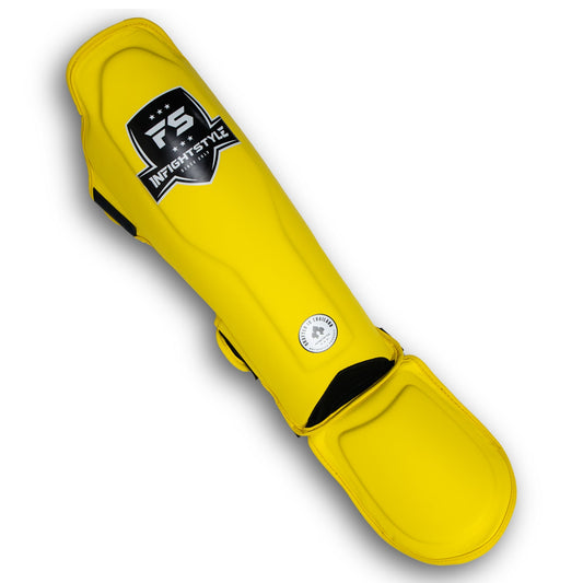 IFS Classic Shin Guard - Yellow
